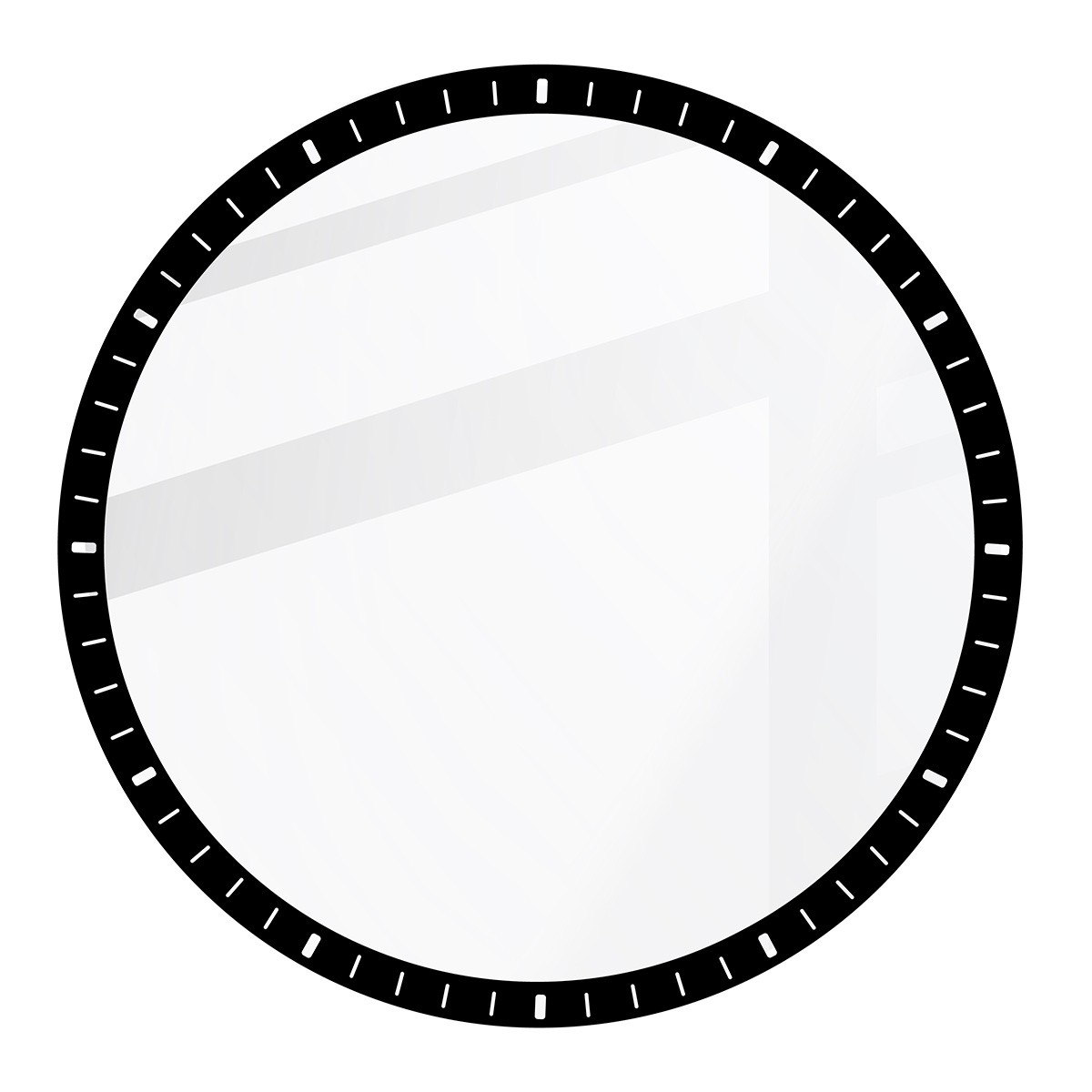 Wymiary szkła hybrydowego Bizon Glass Watch Edge dla Huawei Watch GT 5 46 mm