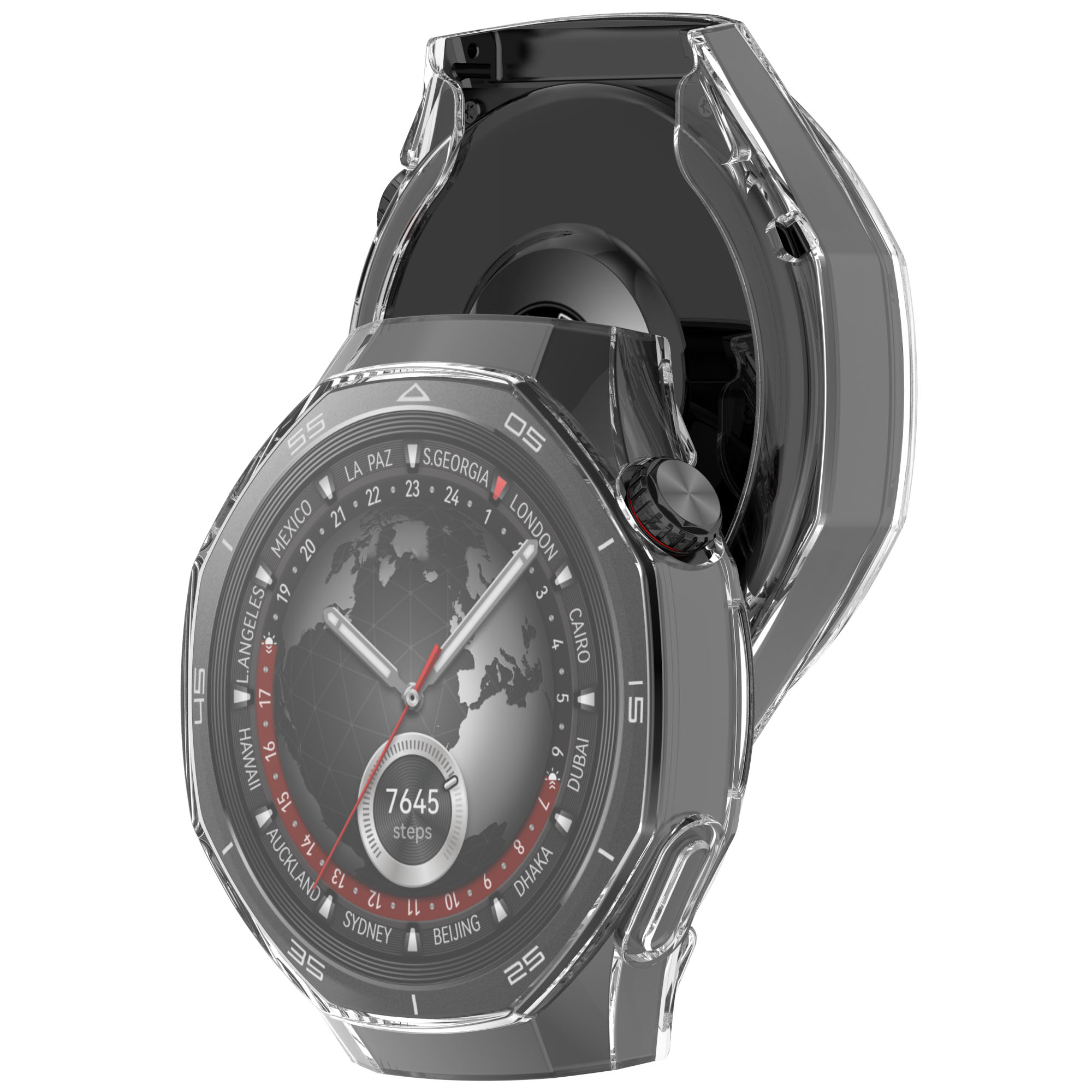 Etui Bizon Case Watch Felipe dla Huawei Watch GT 5 Pro 46 mm