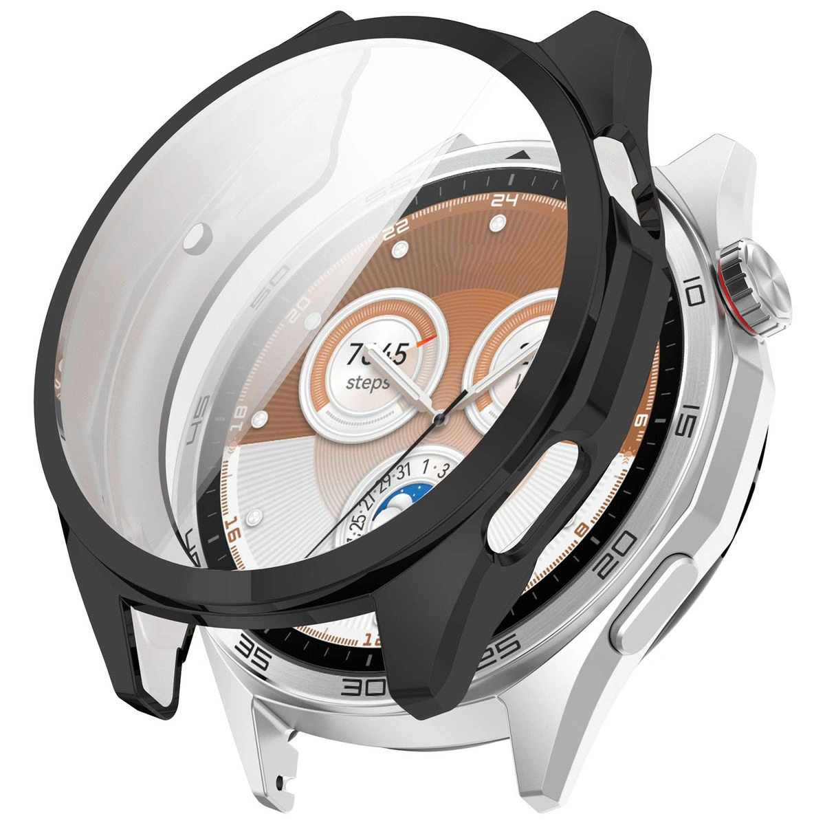 Front oraz tył Bizon Case Watch Felipe dla Huawei Watch GT6 46 mm