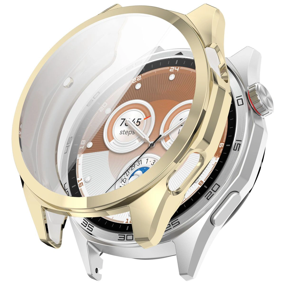 Front oraz tył Bizon Case Watch Felipe dla Huawei Watch GT6 46 mm