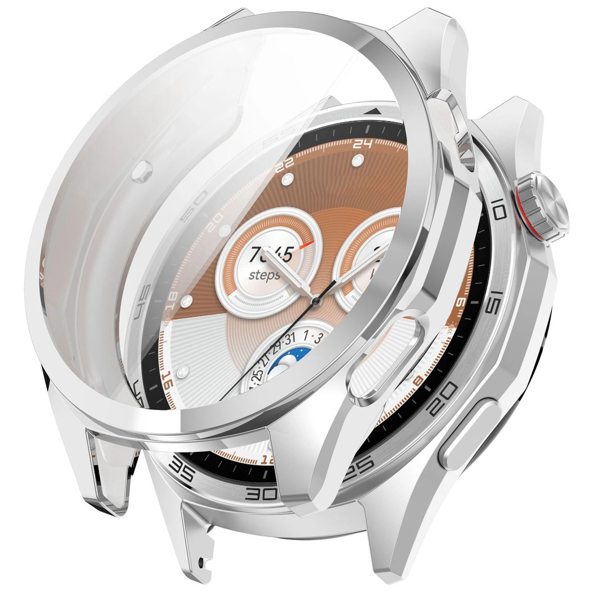 Front oraz tył Bizon Case Watch Felipe dla Huawei Watch GT6 46 mm