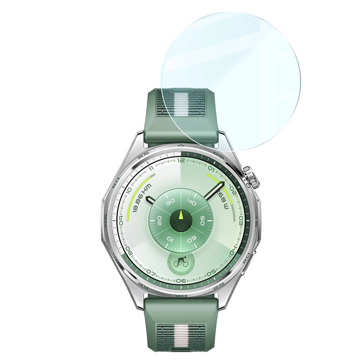 Przejrzystość szkła Bizon Glass Watch Clear do Huawei Watch GT6 46 mm