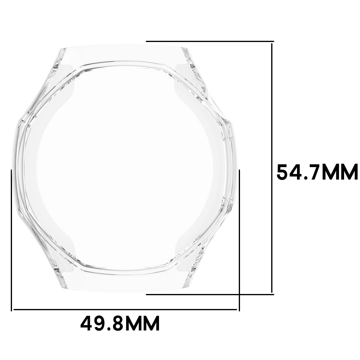 Etui Bizon Case Watch Felipe dla Huawei Watch GT6 Pro 46 mm