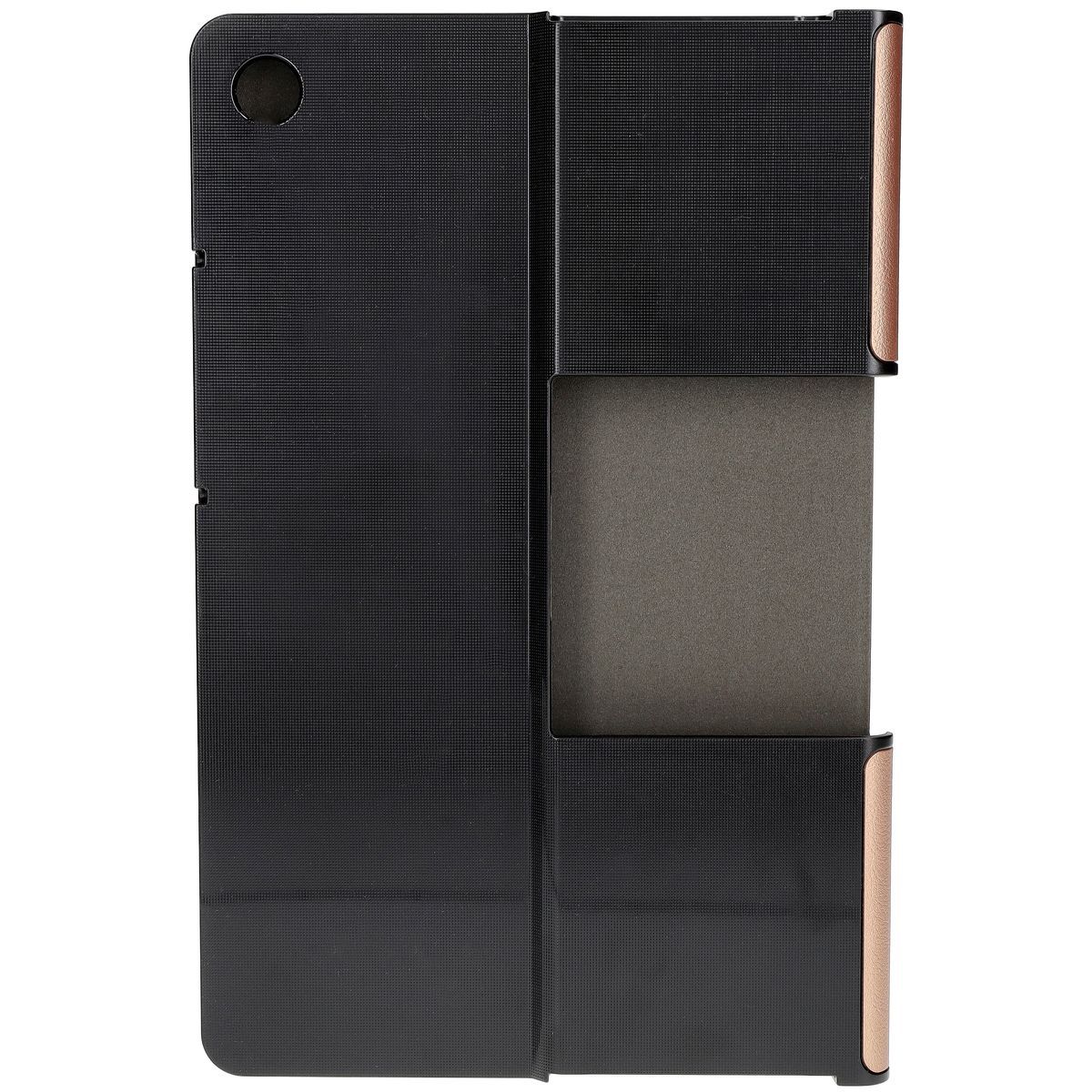 Etui z klapką Bizon Case Tab Croc od frontu