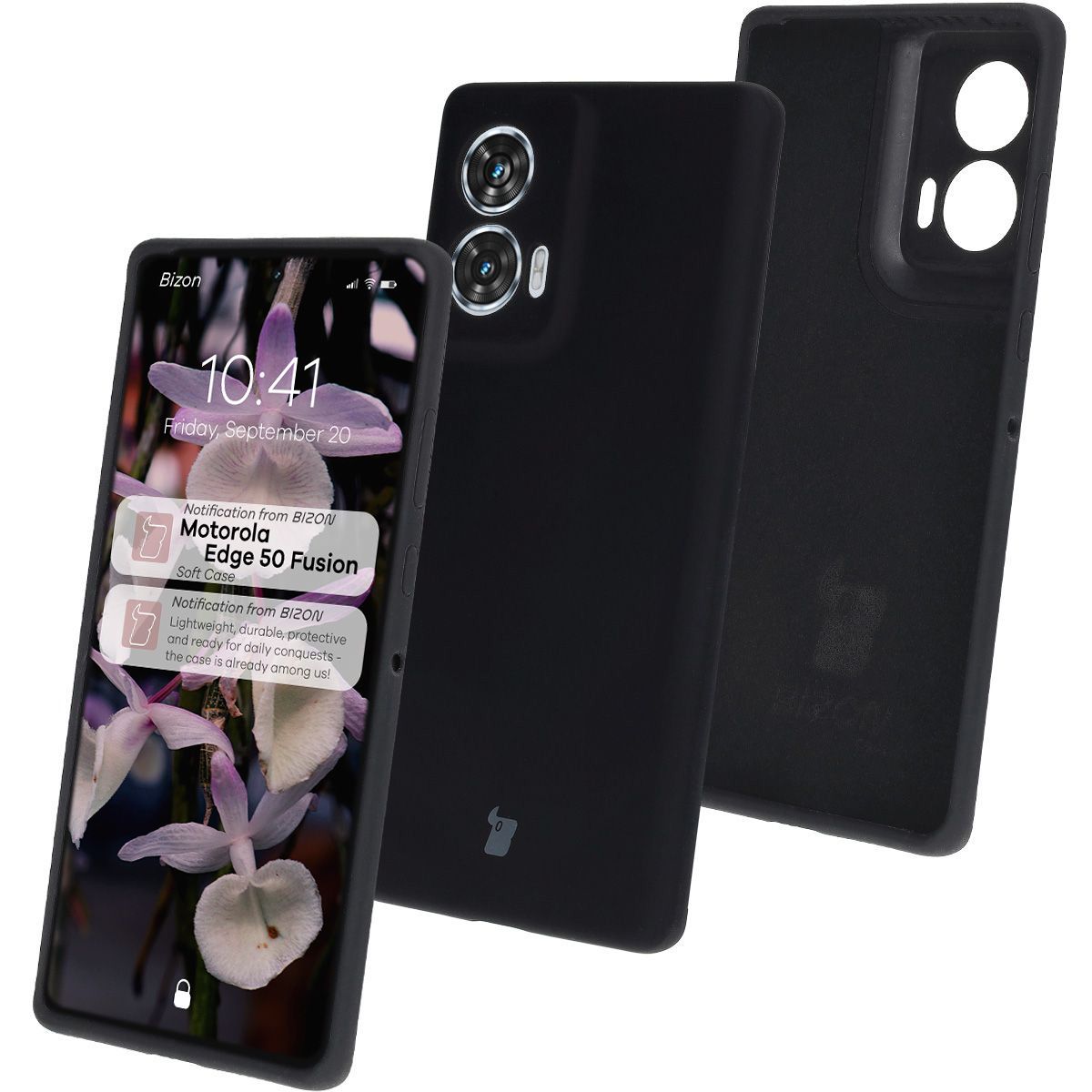 Husa din silicon Bizon Soft Case pentru Motorola Edge 50 Fusion