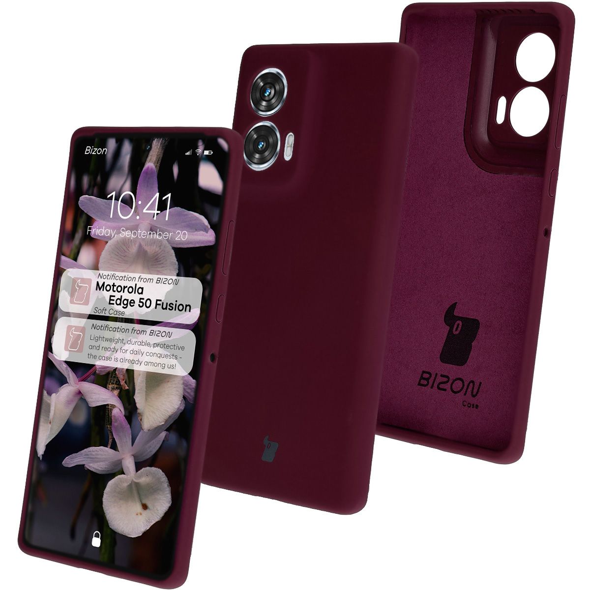 Husă din silicon Bizon Soft Case pentru Motorola Edge 50 Fusion