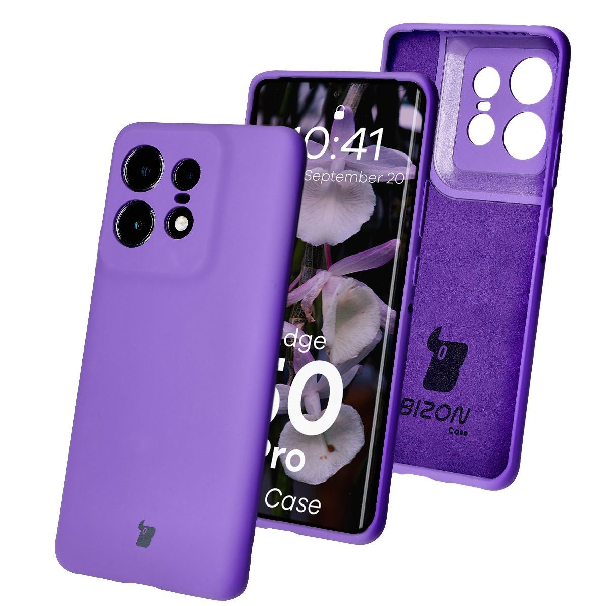 Silikonowe etui Bizon Soft Case do Motorola Edge 50 Pro