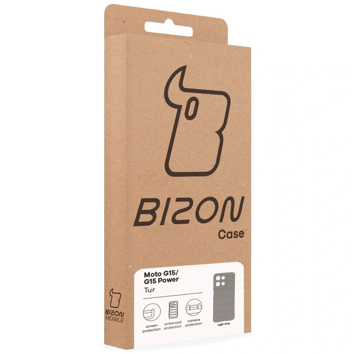 Pancerne etui Bizon Case Tur do Motorola Moto G15 / G15 Power