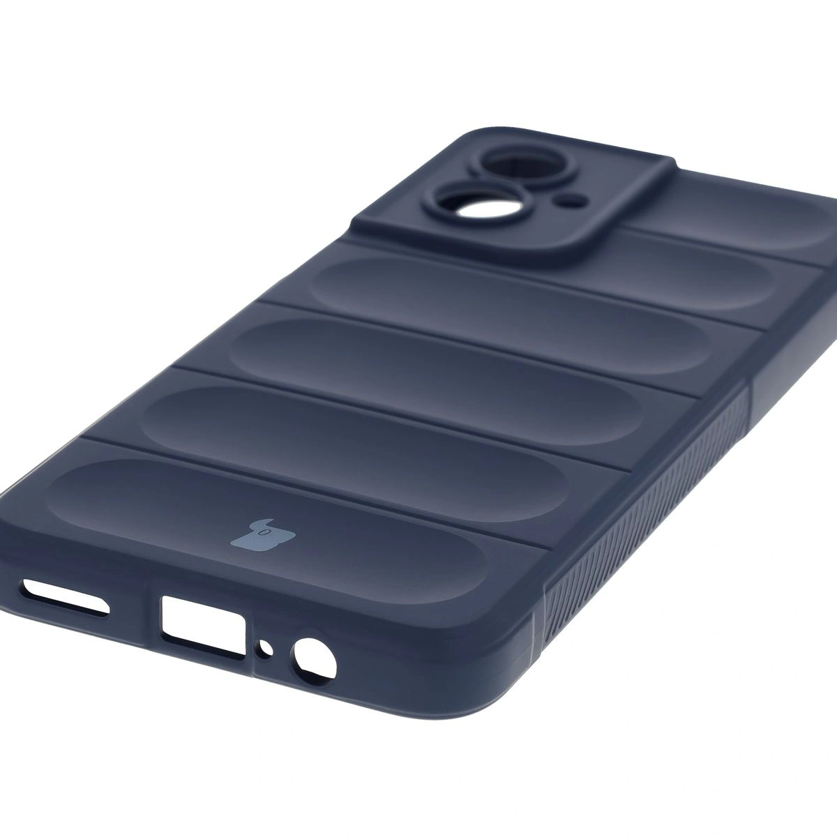 Precyzyjne wycięcia i kompatybilność z ładowaniem indukcyjnym w etui Bizon Case Tur do Motorola Moto G55 5G