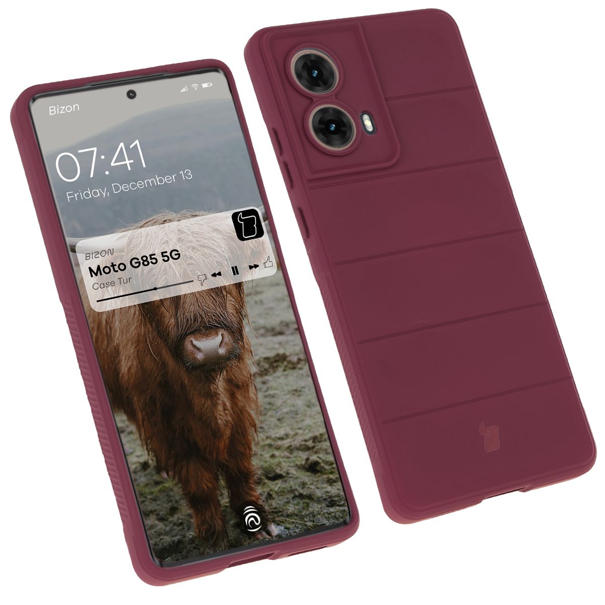 Pancerne etui Bizon Case Tur do Motorola Moto G85 5G