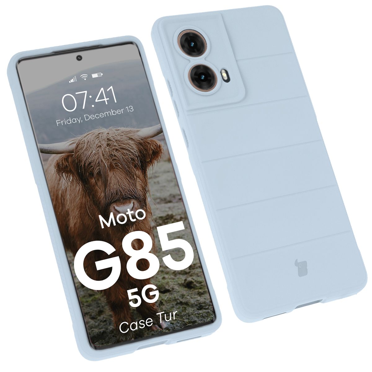 Pancerne etui Bizon Case Tur do Motorola Moto G85 5G