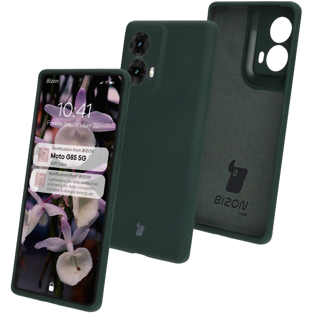 Husa din silicon Bizon Soft Case pentru Motorola Moto G85 5G