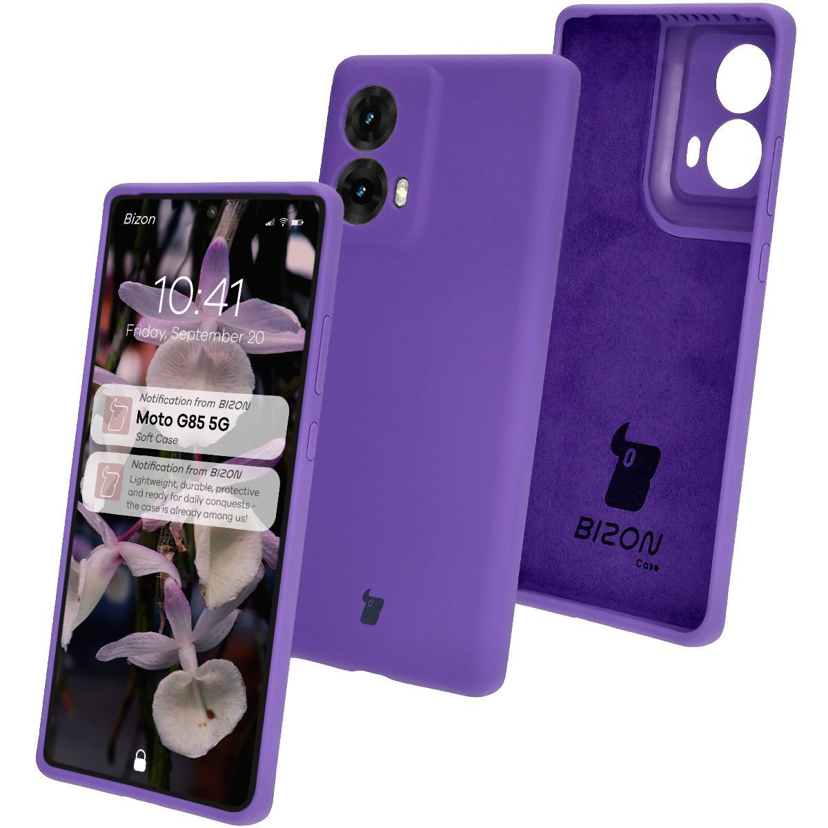 Silikonhülle Bizon Soft Case für Motorola Moto G85 5G