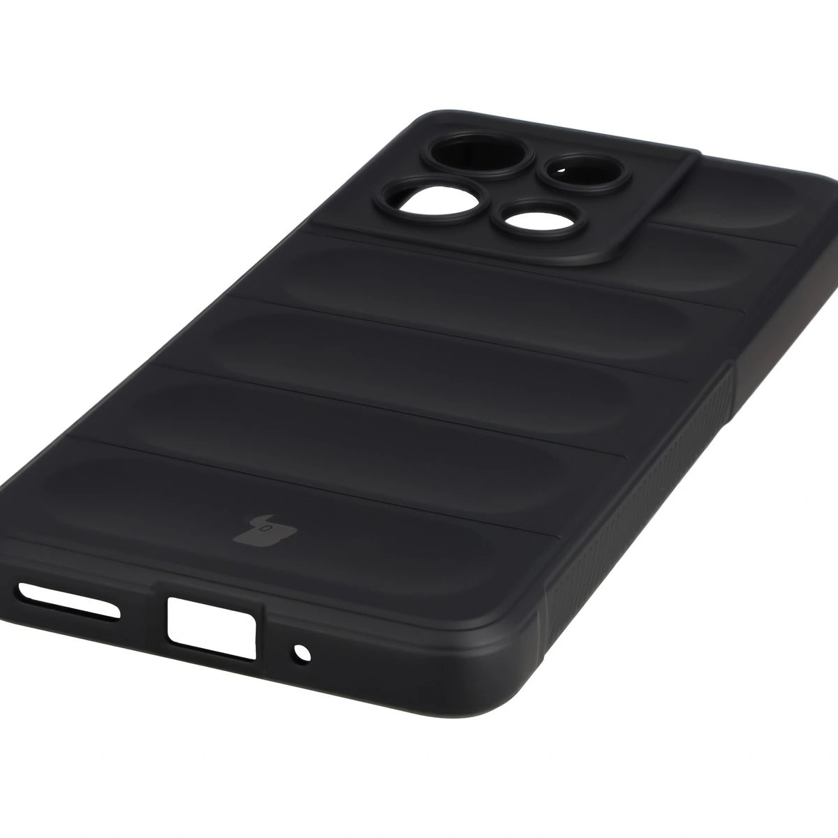 Precyzyjne wycięcia i kompatybilność z ładowaniem indukcyjnym w etui Bizon Case Tur do Motorola Moto G86 Power 5G