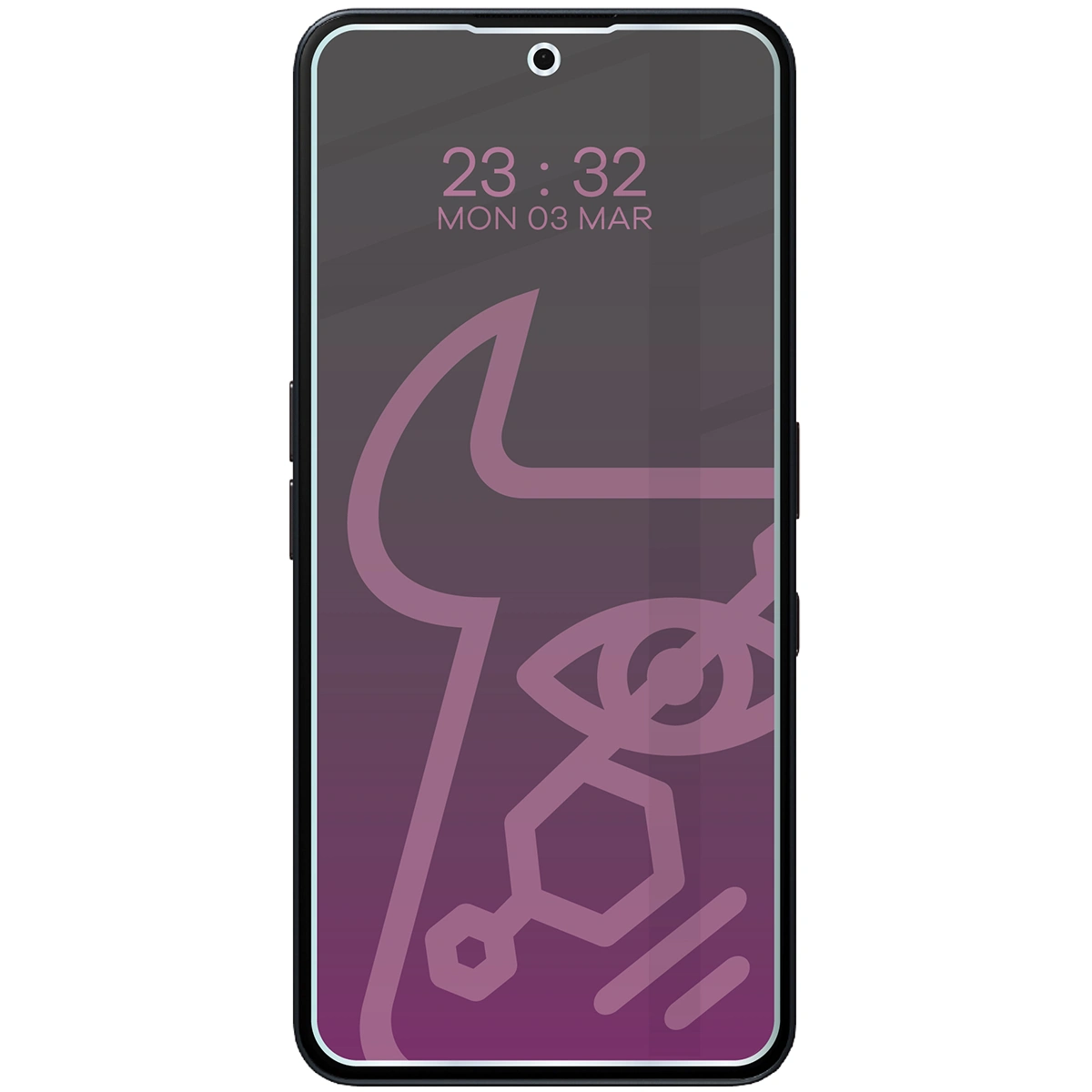 Idealne dopasowanie Bizon Smart Glass do Nothing Phone (3a) Pro