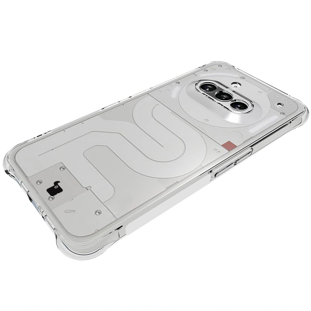 Krystalicznie przejrzysta szybka Bizon Glass Clear 2 do Nothing Phone (3a)