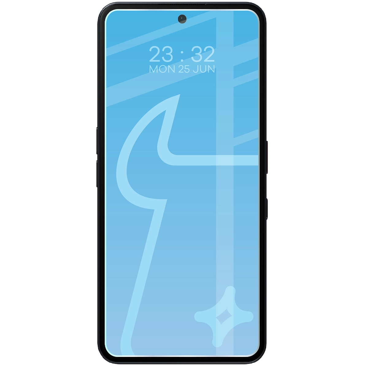 Telefon z nałożonym szkłem Bizon Glass Clear Duo do Nothing Phone (3a) / Nothing Phone (3a) Pro / Nothing CMF Phone 2 Pro