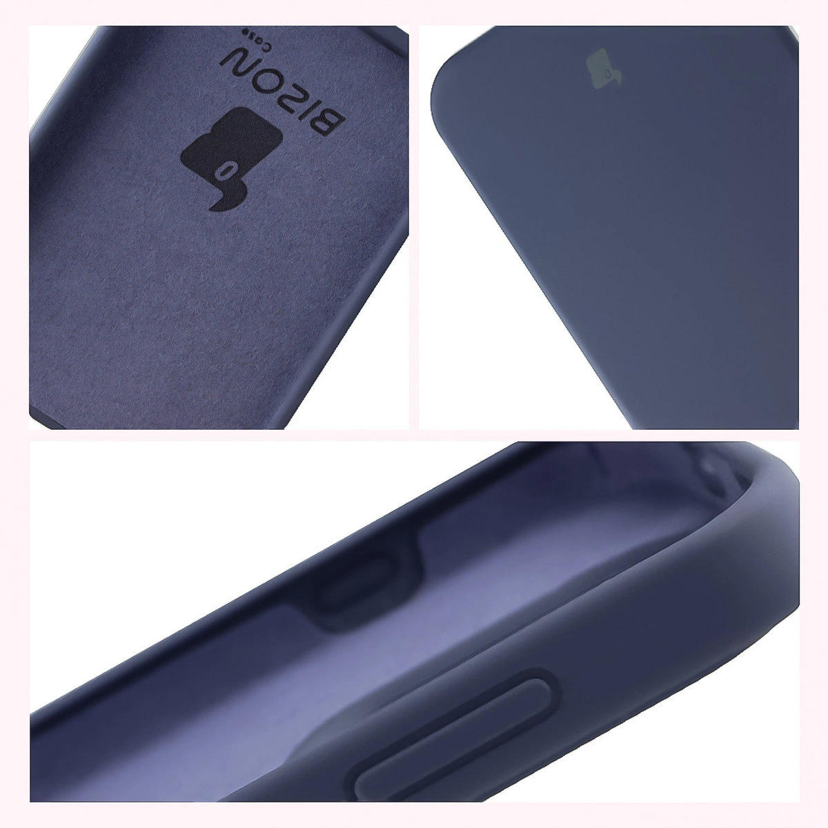 Konstrukcja etui Bizon Soft Case: zintegrowane osłony, podwyższone krawędzie i wyściółka z mikrofibry do OnePlus 15