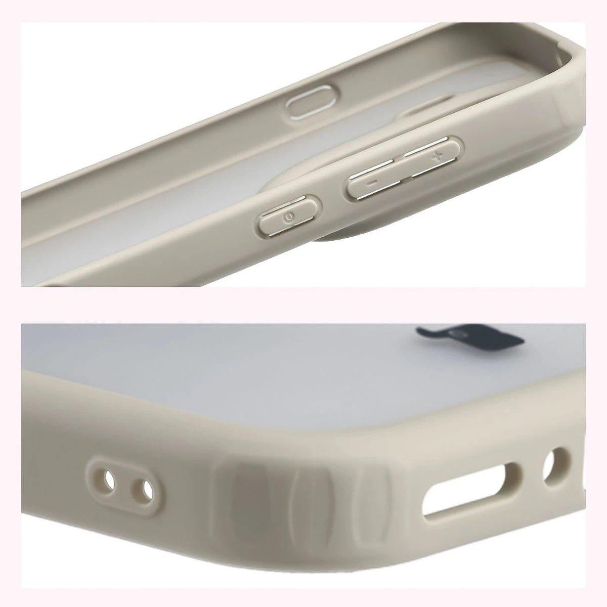 Wzmocnione narożniki i podwyższone ranty ekranu w etui Bizon Case Angelo do Oppo Find X9 Pro