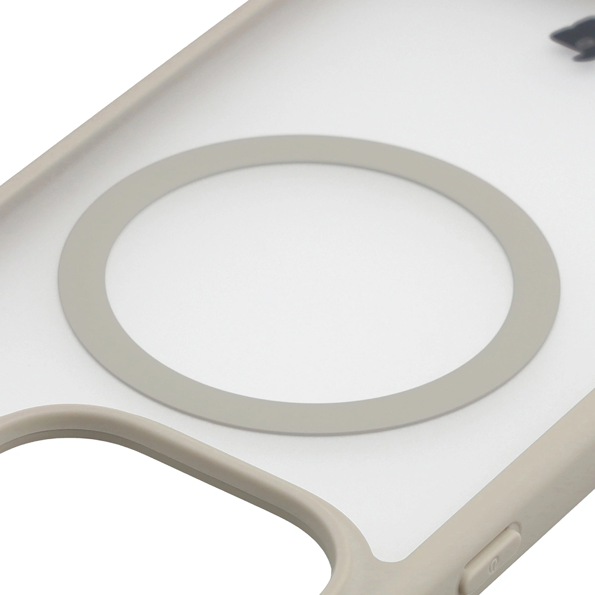 Pierścień magnetyczny w etui Bizon Case MatteO do Oppo Find X9