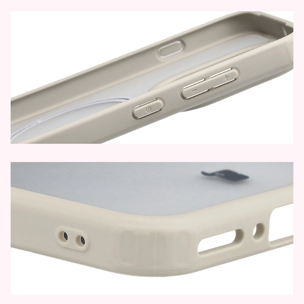 Wzmocnione narożniki i podwyższone ranty ekranu w etui Bizon Case MatteO do Oppo Find X9