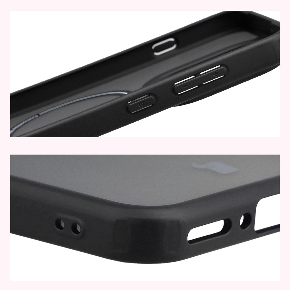 Wzmocnione narożniki i podwyższone ranty ekranu w etui Bizon Case MatteO do Oppo Find X9