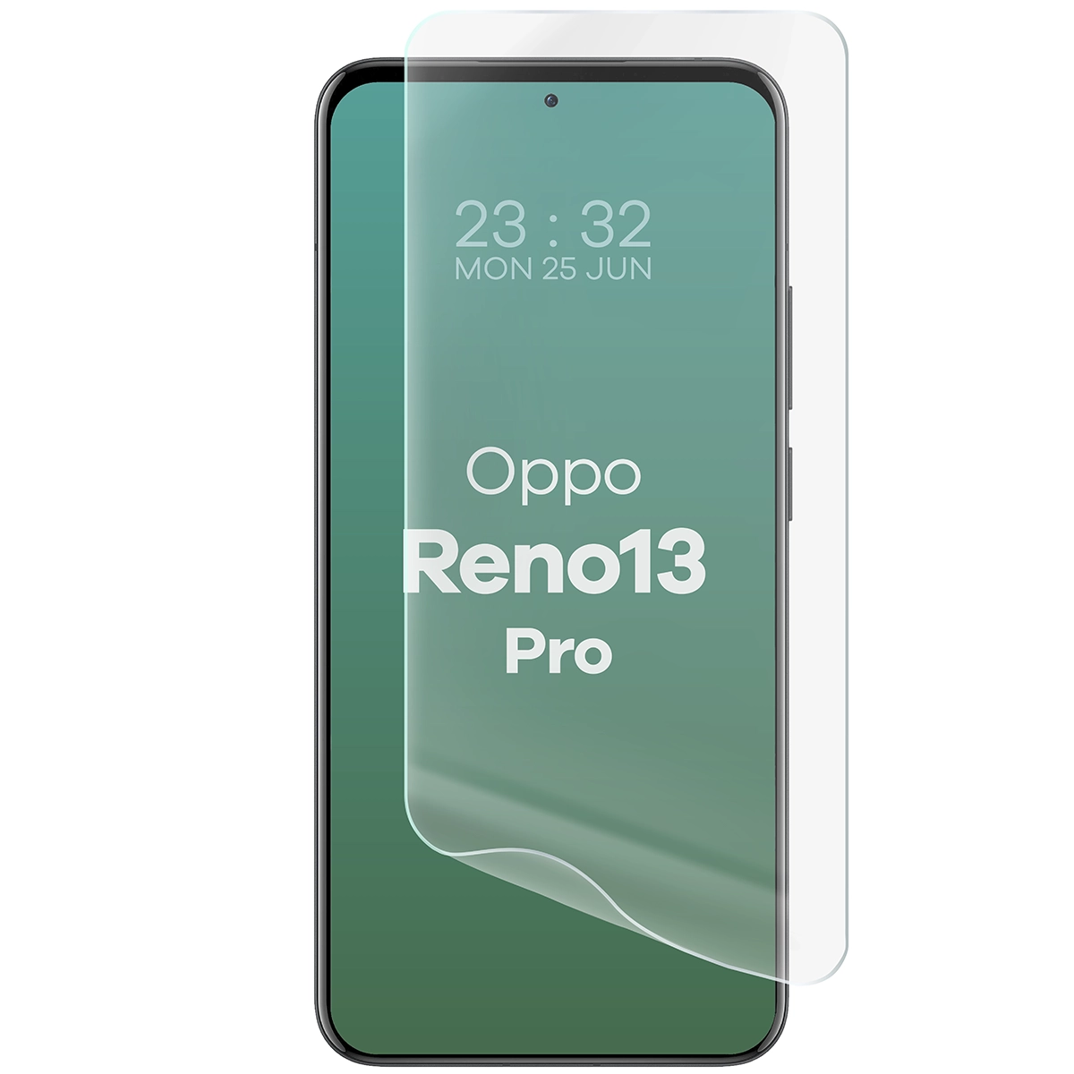 Przyleganie do ekranu folii hydrożelowej na ekran Bizon Glass Hydrogel Front Duo