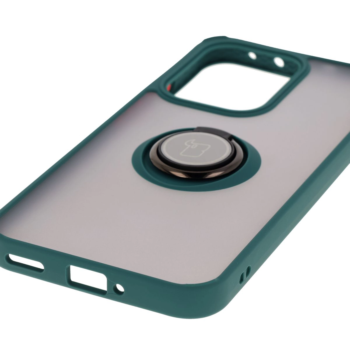 Decupaje precise, capace integrate și decupaj pentru lanyard în husa Bizon Case Hybrid Ring
