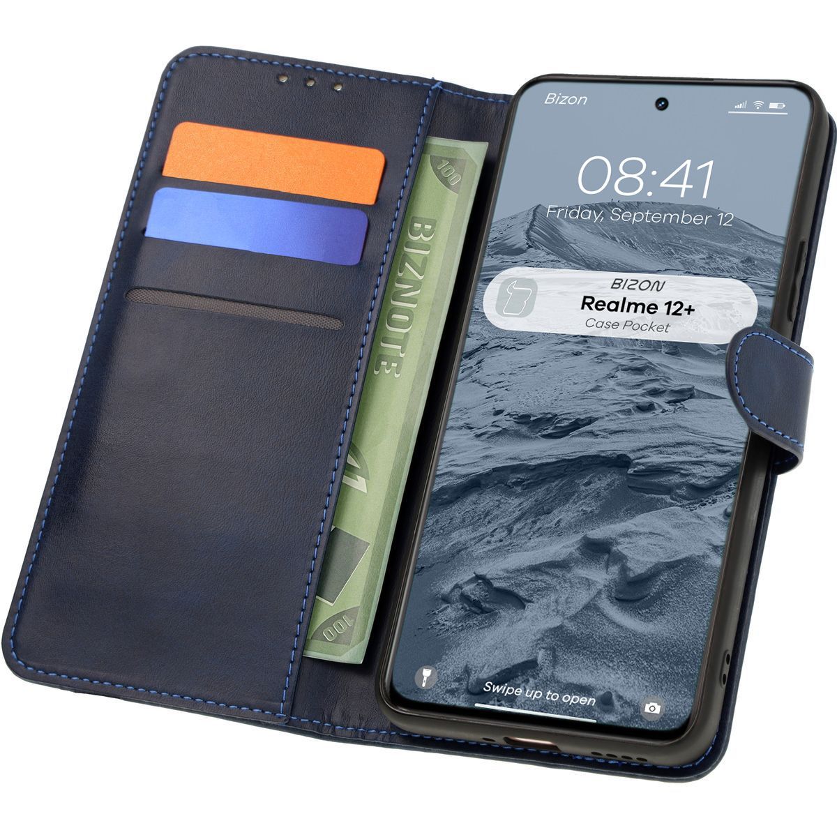 Etui z klapką Bizon Case Pocket do Realme 12+