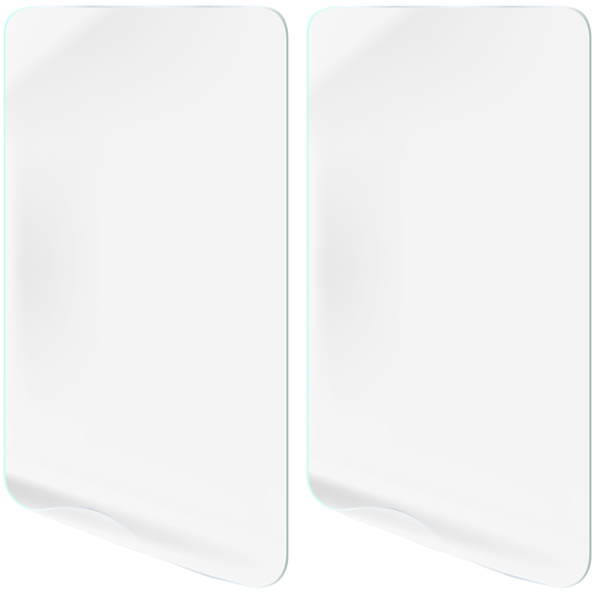 Przezroczystość folii hydrożelowej na ekran Bizon Glass Hydrogel Front