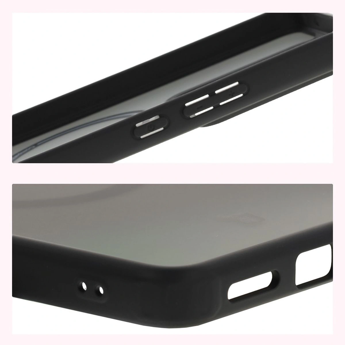 Colțuri întărite și margini ridicate ale ecranului în carcasa Bizon Case MatteO pentru Realme GT 7 / Realme GT 7T