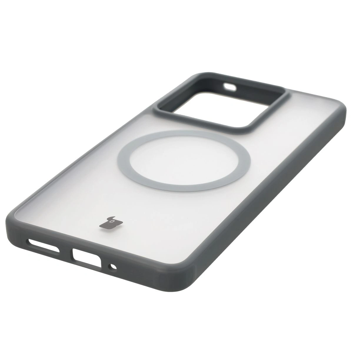 Butoane integrate, decupaje și material hibrid în husa Bizon Case MatteO pentru Realme GT 7 / Realme GT 7T