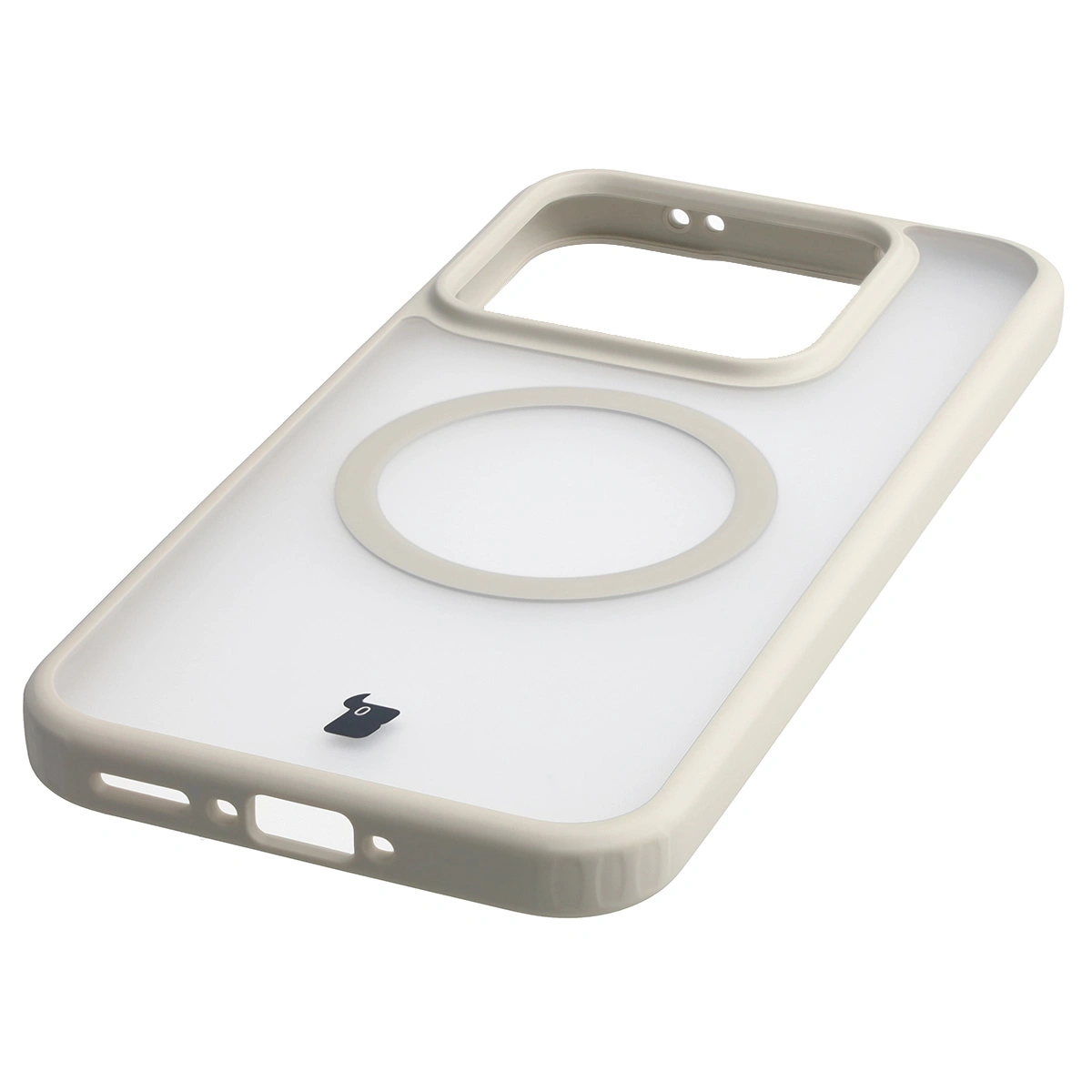 Zintegrowane przyciski, wycięcia i hybrydowy materiał w etui Bizon Case MatteO do Realme GT 8 Pro