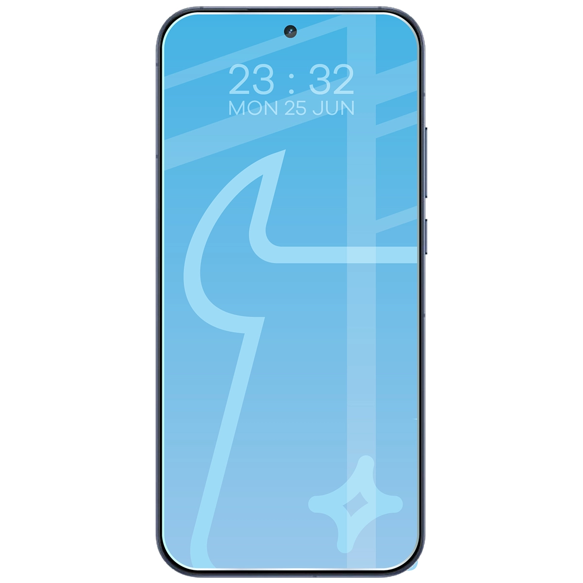 Telefon z nałożonym szkłem Bizon Glass Clear 2 do Realme GT 8 / Realme GT 8 Pro