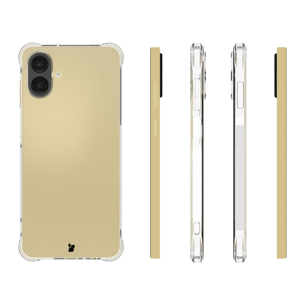 Etui Bizon Case Salpa do Samsung Galaxy A07 4G z różnych stron