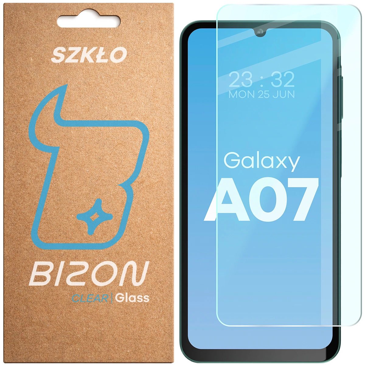 Szkło hartowane Bizon Glass Clear 2 do Samsung Galaxy A07 4G / 5G