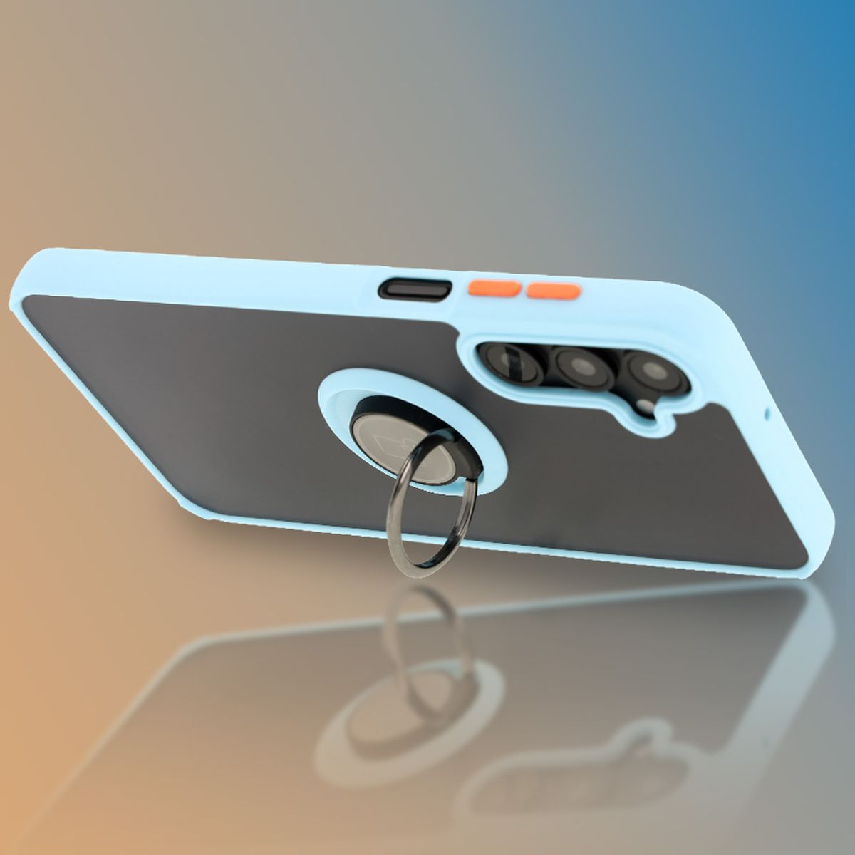 Uchwyt jako podstawka w etui Bizon Hybrid Ring