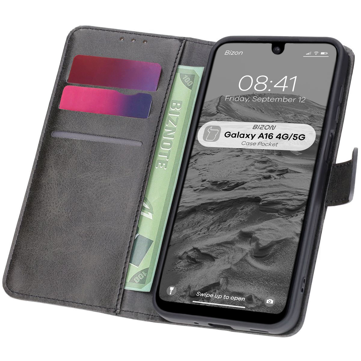 Etui z klapką Bizon Case Pocket do Samsung Galaxy A16 4G/5G