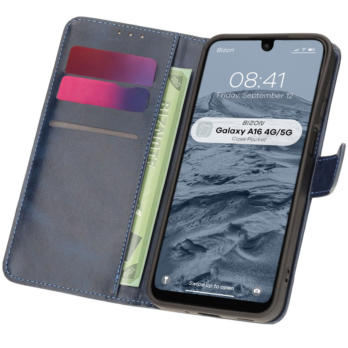 Etui z klapką Bizon Case Pocket do Samsung Galaxy A16 4G/5G