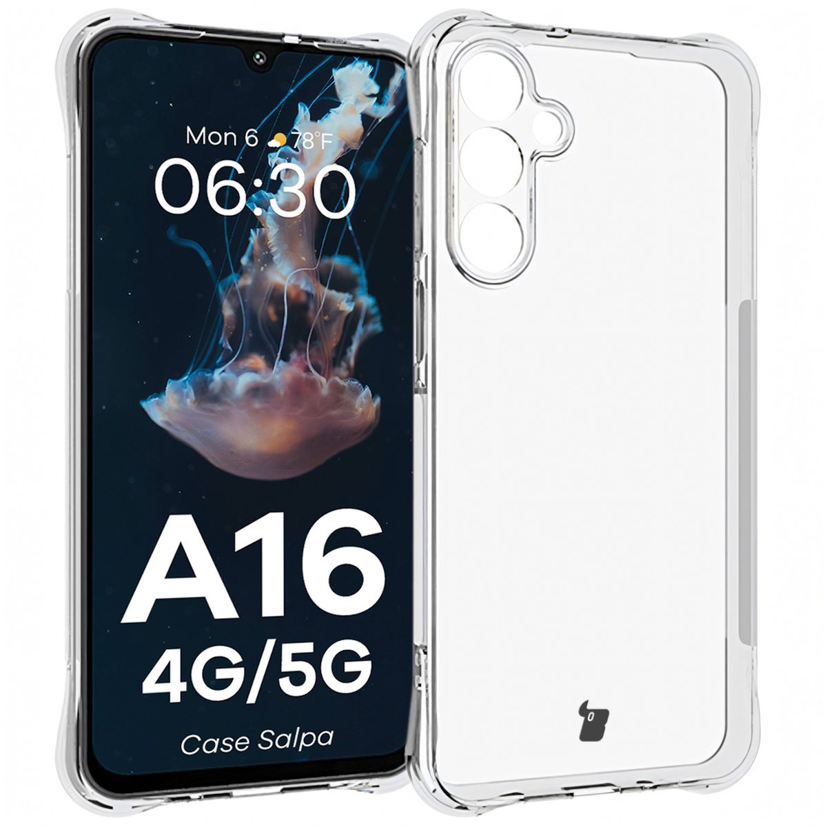 Przezroczyste etui Bizon Case Salpa do Samsung Galaxy A16 4G/5G