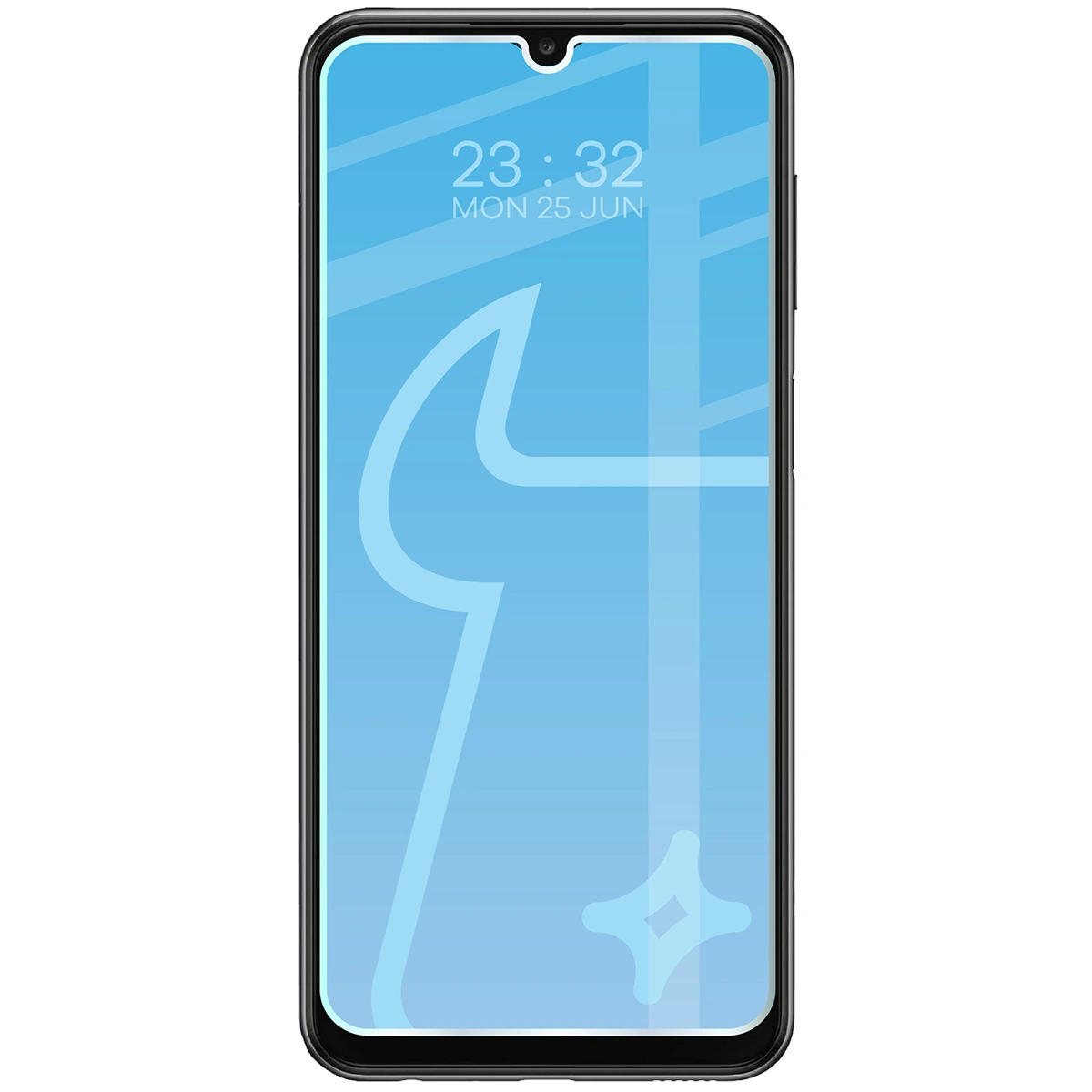 Telefon z nałożonym szkłem Bizon Glass Clear Duo do Samsung Galaxy A23 4G / 5G