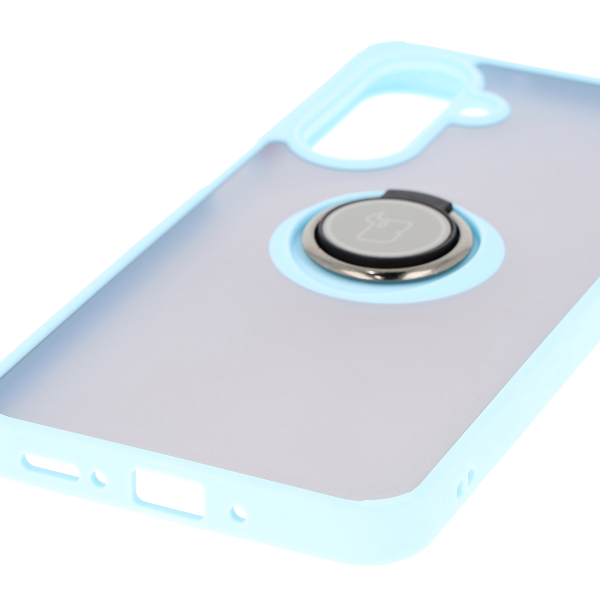 Precise cutouts, integrated covers, and cutout for lanyard in Bizon Case Hybrid Ring