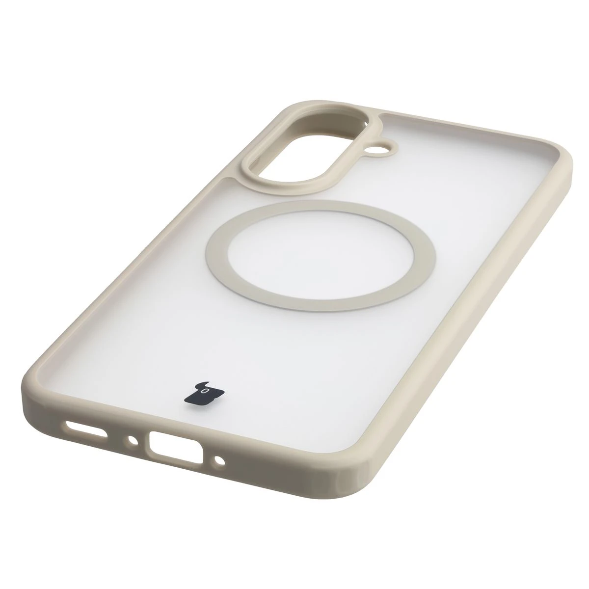 Zintegrowane przyciski, wycięcia i hybrydowy materiał w etui Bizon Case MatteO do Samsung Galaxy A37 5G / Samsung Galaxy A36 5G