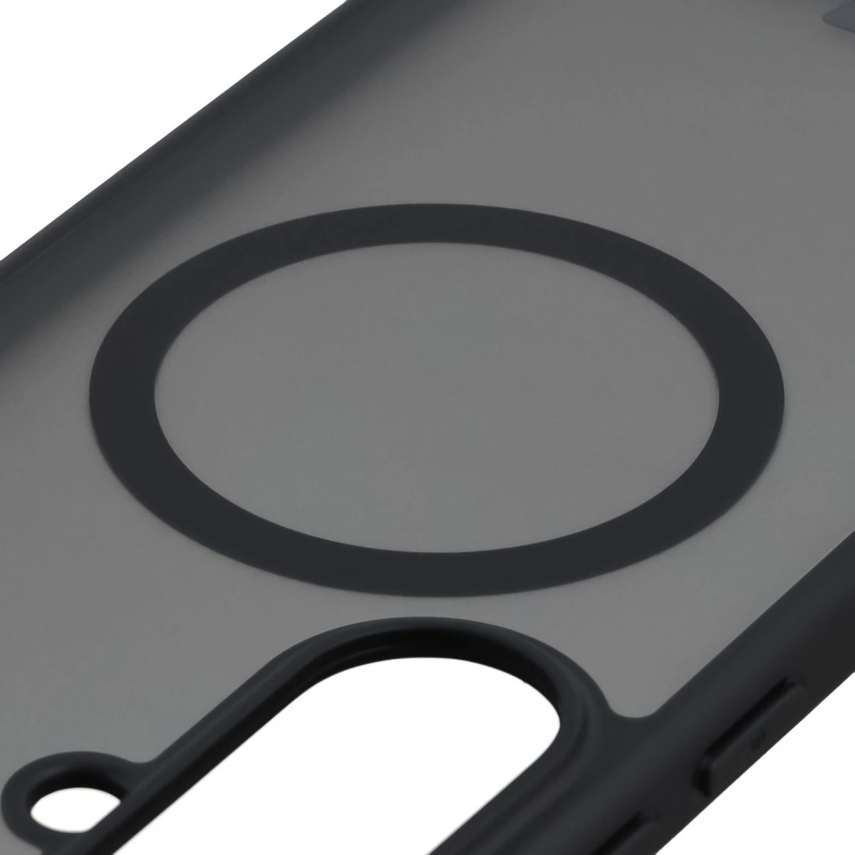 Pierścień magnetyczny w etui Bizon Case MatteO do Samsung Galaxy A37 5G / Samsung Galaxy A36 5G