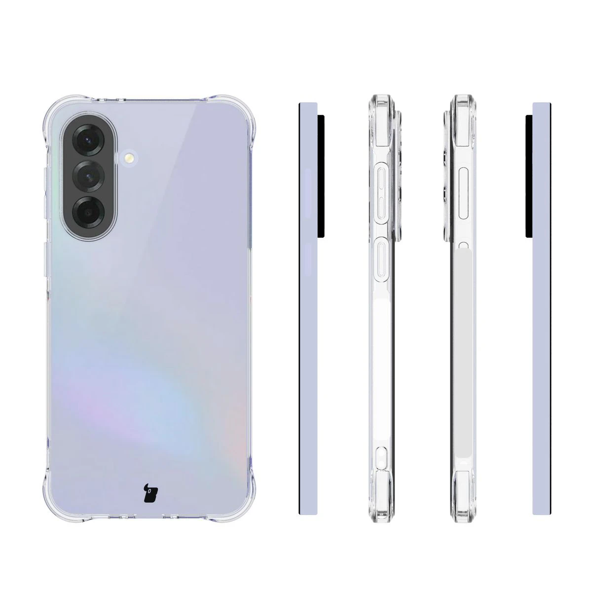 Etui Bizon Case Salpa do Samsung Galaxy A37 5G z różnych stron