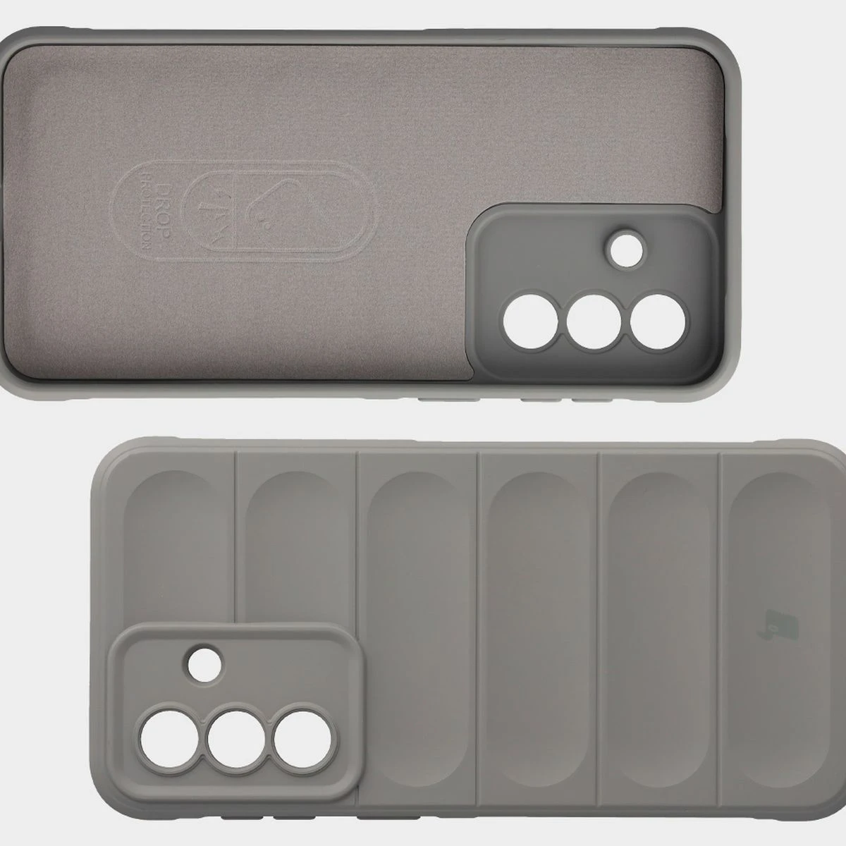 Wyściółka z mikrofibry, wyżłobienia na pleckach i wzmocnione narożniki w etui Bizon Case Tur do Samsung Galaxy A37 5G