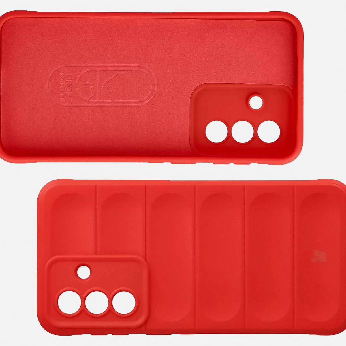 Wyściółka z mikrofibry, wyżłobienia na pleckach i wzmocnione narożniki w etui Bizon Case Tur do Samsung Galaxy A37 5G