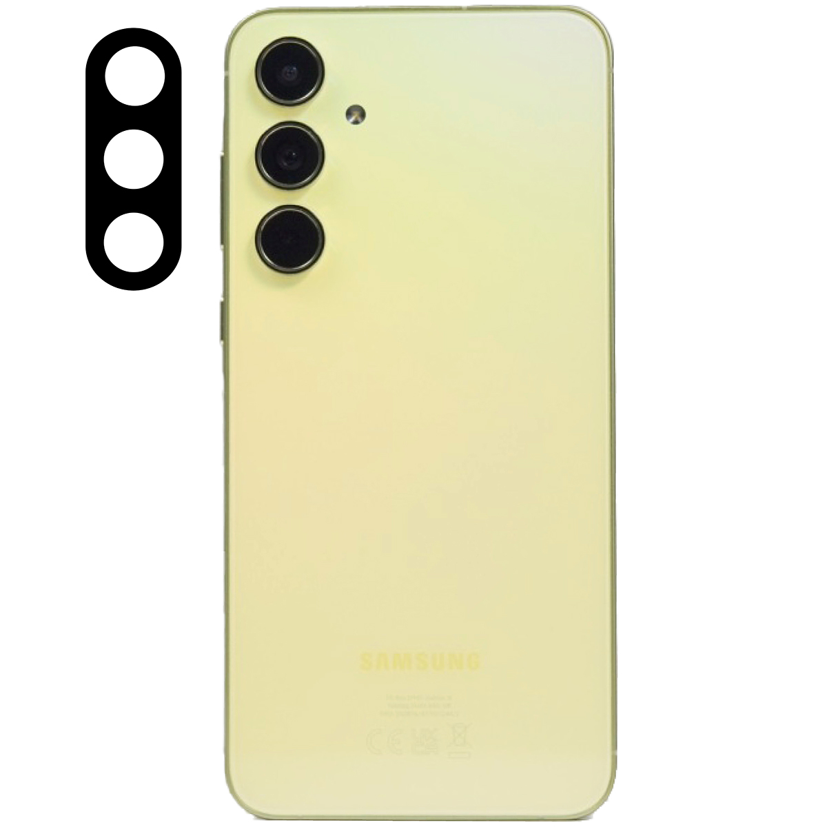 Szkła na obiektyw do Galaxy A56 5G zawarte w zestawie