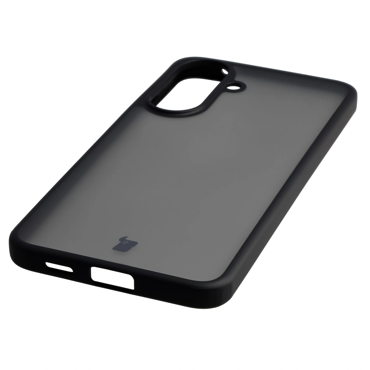 Zintegrowane przyciski, wycięcia i hybrydowy materiał w etui Bizon Case Angelo do Samsung Galaxy A57 5G