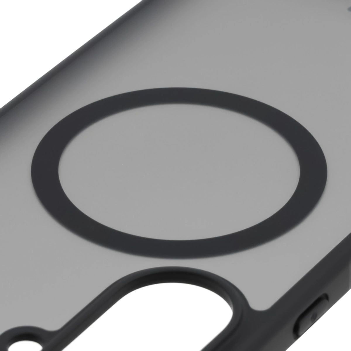 Pierścień magnetyczny w etui Bizon Case MatteO do Samsung Galaxy A57 5G